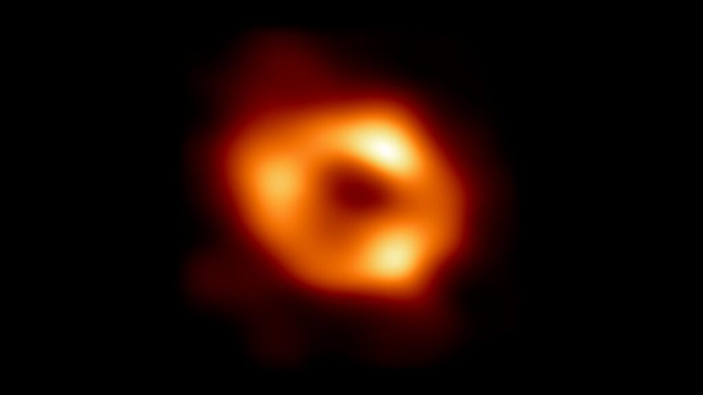 Sagittarius A* supermassive Blackhole, taken by the Event Horizon Telescope (12th May 2022)