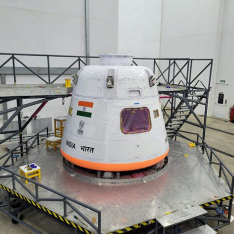 Crew Module of Gaganyaan Spacecraft